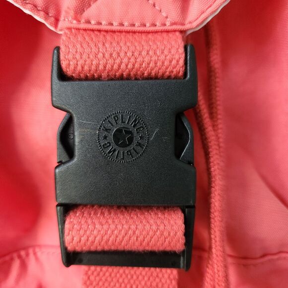 Kipling Keeper Travel Backpack Orange Papaya Tonal K10333 Ladies Multi‎ Pockets